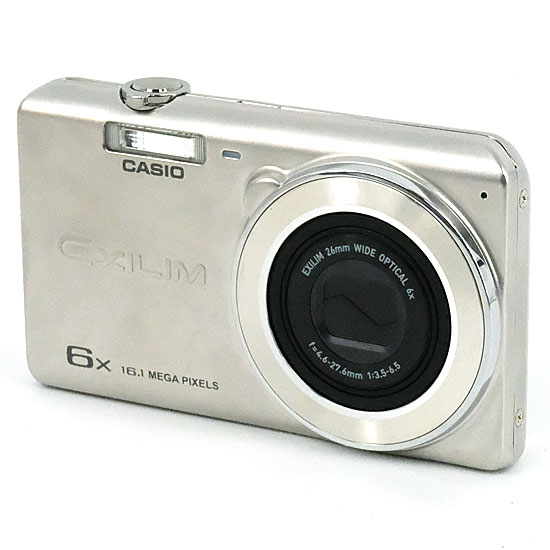 【中古】CASIO製　EXILIM EX-ZS26　シルバー　1610万画素　本体のみ
