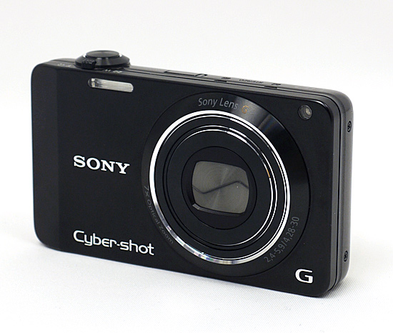 【中古】SONY製　Cyber-shot DSC-WX10　ブラック/1620万画素　液晶画面いたみ 元箱あり