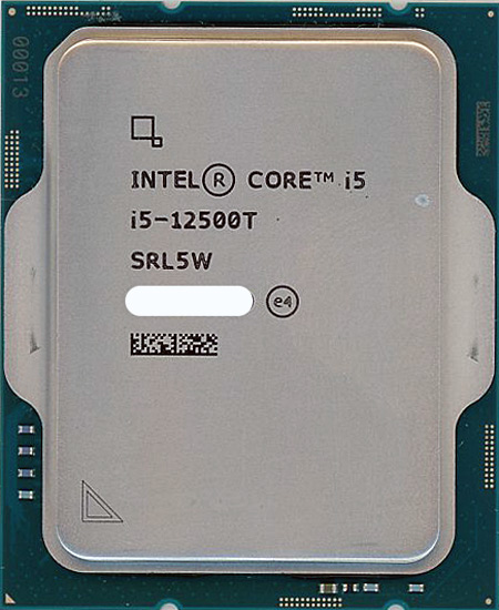 【中古】Core i5 12500T　2.0GHz LGA1700　SRL5W