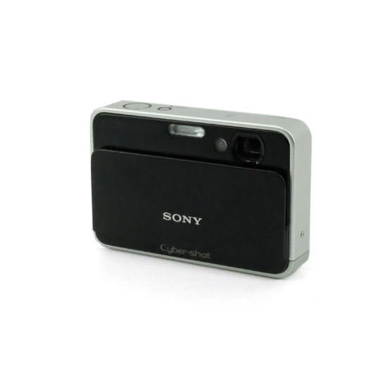 【中古】SONY製　Cyber-shot DSC-T2　ブラック　810万画素