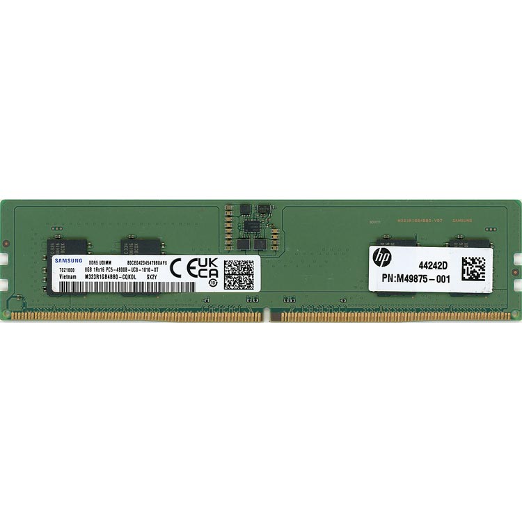 【中古】SAMSUNG　デスクトップ用 M323R1GB4BB0-CQK0L　DDR5 PC5-38400 8GB