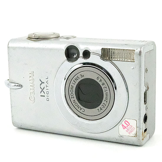 【中古】Canon製　IXY DIGITAL 400　400万画素　ゴムなし