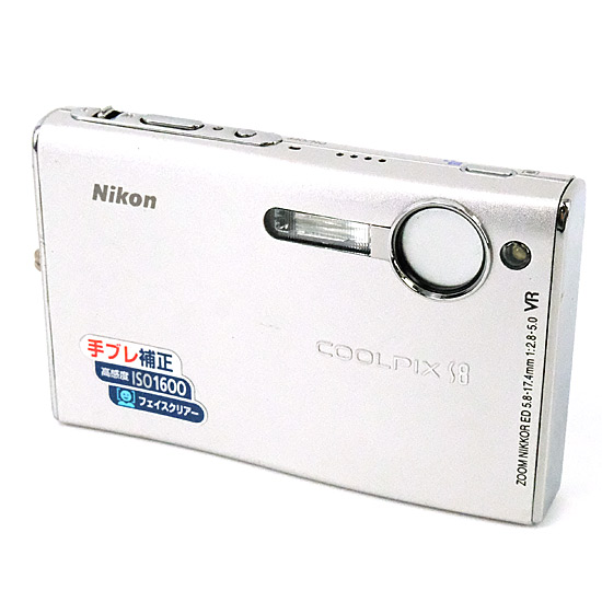 【中古】Nikon　デジタルカメラ COOLPIX S8　シルバー　710万画素