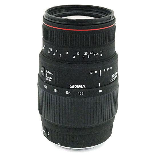 【中古】シグマ　APO 70-300mm F4-5.6 DG MACRO Canon用