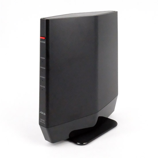 【中古】BUFFALO　無線LANルーター　AirStation WSR-5400AX6P/NBK　未使用