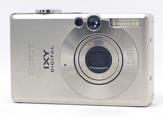 【中古】Canon製　IXY DIGITAL 60　500万画素　液晶画面いたみ 元箱あり