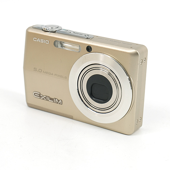 【中古】CASIO製　EXILIM ZOOM EX-Z500　ゴールド　500万画素