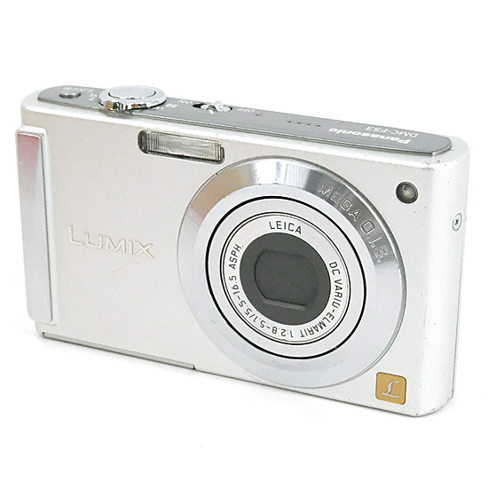 【中古】Panasonic★LUMIX DMC-FS3-S★シルバー/810万画素★液晶画面いたみ★