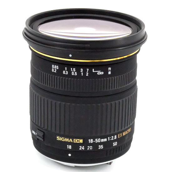 【中古】シグマ★18-50mm F2.8 EX DC MACRO ペンタックス用★