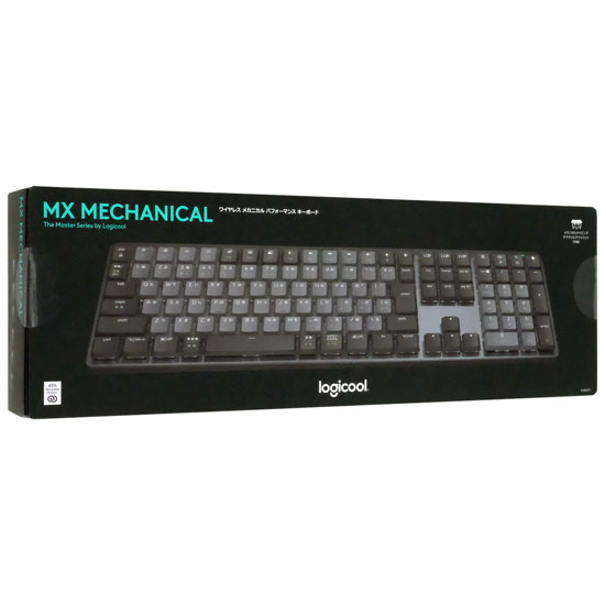 【中古】ロジクール　MX MECHANICAL Tactile Quiet KX850FT 茶軸　グラファイト 元箱あり