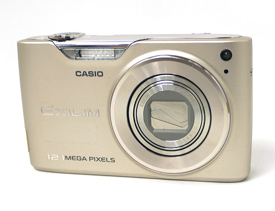 【中古】CASIO製　EXILIM ZOOM EX-Z450　ゴールド　1210万画素　本体・液晶画面いたみ