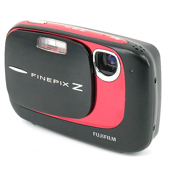 【中古】FUJIFILM　FinePix Z37　レッドブラック/1000万画素