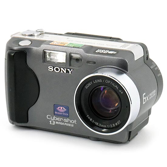 【中古】SONY製　デジタルスチルカメラ サイバーショット　DSC-S30　125万画素