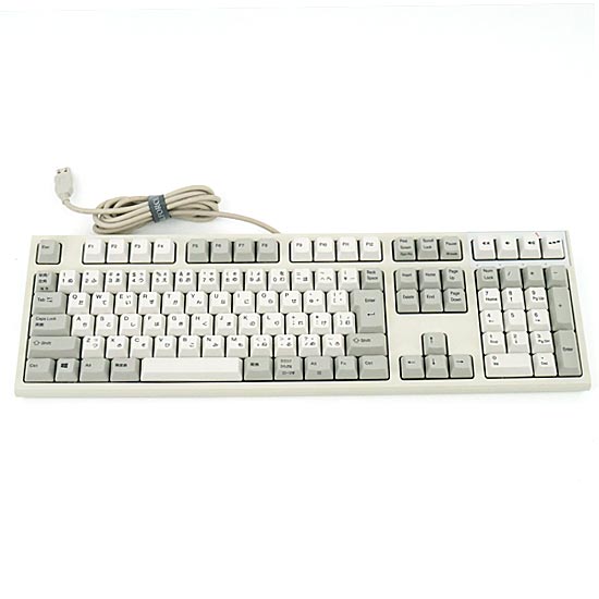 【中古】東プレ　USBキーボード REALFORCE SA　R2SA-JP3-IV　アイボリー