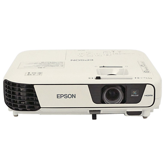 【中古】EPSON製　液晶プロジェクター EB-X31　3200ルーメン　リモコンなし　本体いたみ