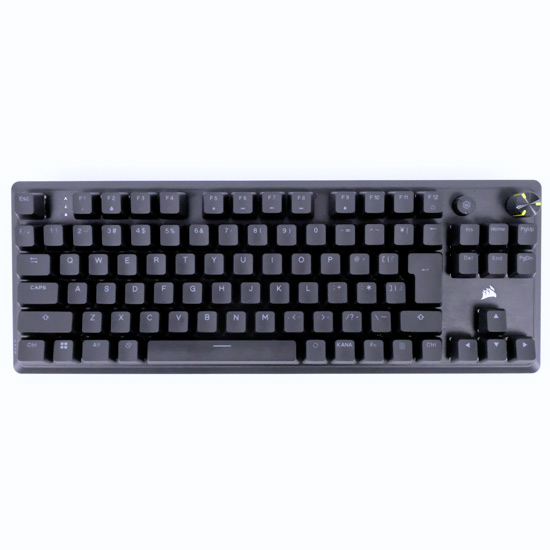 【中古】Corsair　ゲーミングキーボード K70 CORE TKL　CH-911911E-JP　ブラック