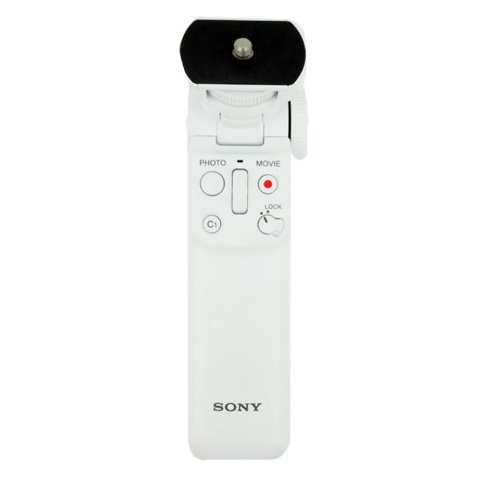 【中古】SONY　ワイヤレスリモートコマンダー機能付シューティンググリップ　GP-VPT2BT (W)　ホワイト