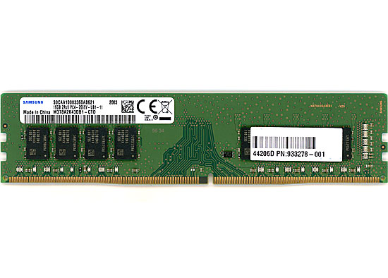 【中古】SAMSUNG　M378A2K43DB1-CTD　DDR4 PC4-21300 16GB