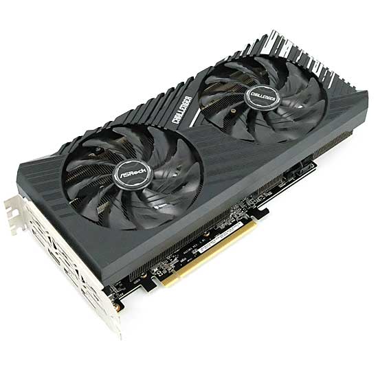 【中古】ASRock製グラボ　Radeon RX 7600 XT Challenger 16GB OC　PCIExp 16GB