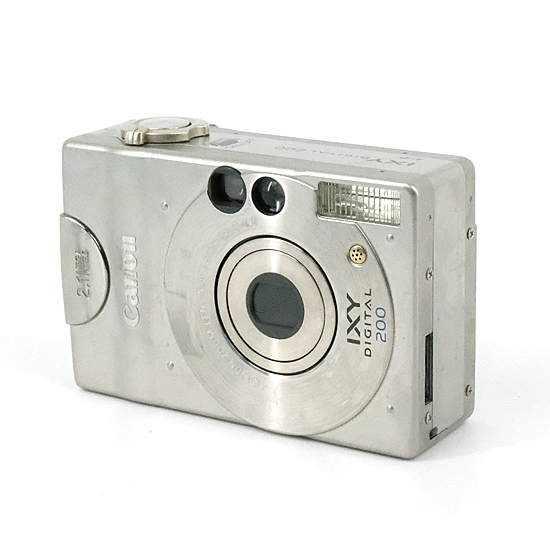 【中古】Canon製　IXY DIGITAL 200　202万画素　本体のみ　端子カバーなし