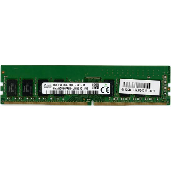 【中古】SK hynix製　HMA81GU6MFR8N-UH N0 AC　DDR4 PC4-2400T 8GB