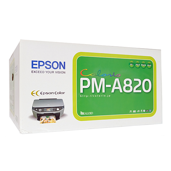 【中古】EPSON製　マルチフォトカラリオ PM-A820　複合機　未使用