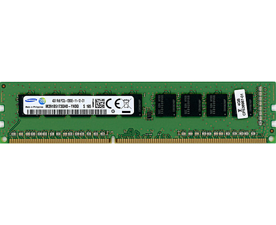 【中古】SAMSUNG　デスクトップ用 M391B5173QH0-YK0Q　DDR3 PC3L-12800E 4GB