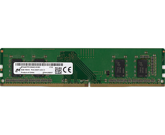 【中古】Micron　MTA4ATF51264AZ-2G3B1　DDR4 PC4-2400T 4GB