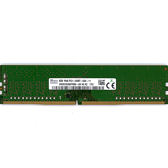 【中古】SK hynix製　HMA81GU3AFR8N-UH N0 AC　DDR4 PC4-2400T 8GB