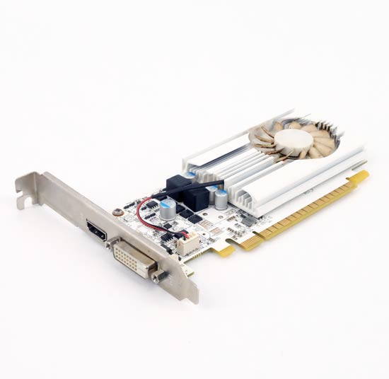 【中古】玄人志向グラボ　GF-GT1030-E2GB/LP/D5　PCIExp 2GB