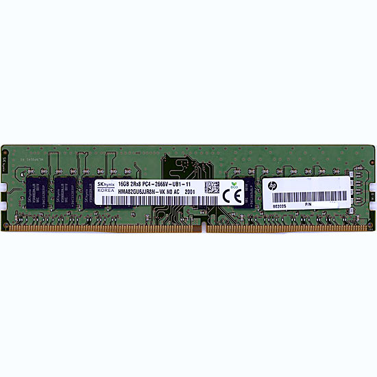 【中古】SK hynix製　HMA82GU6JJR8N-VK N0 AC　DDR4 PC4-2666V 16GB