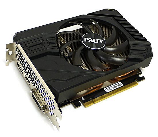 【中古】PALIT　GeForce GTX1660 6GB STORMX OC　NE51660S18J9-165F　PCIExp 6GB