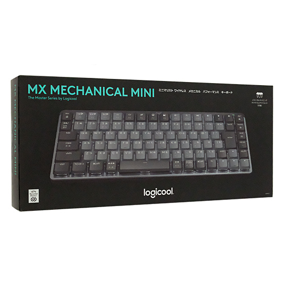 【中古】ロジクール　MX MECHANICAL MINI Tactile Quiet KX850CT 茶軸　グラファイト　美品 元箱あり