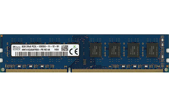 【中古】SK hynix製　HMT41GU6AFR8A-PB N0 AA　DDR3 PC3L-12800U 8GB