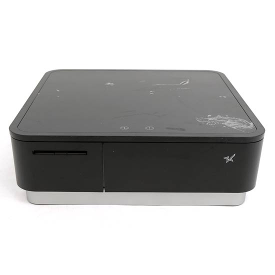 【中古】スター精密　レシートプリンター サーマルプリンター mPOP　POP10-JP-BLK　ブラック　本体・電源コードのみ　展示品