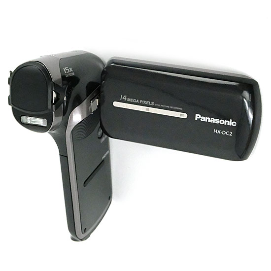 【中古】Panasonic　デジタルムービーカメラ HX-DC2-H　グレー