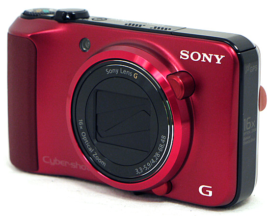 【中古】SONY製　Cyber-shot DSC-HX10V/R　レッド　1820万画素