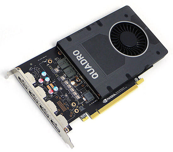 【中古】ELSA製　NVIDIA Quadro P2200 EQP2200-5GER　PCIExp 5GB
