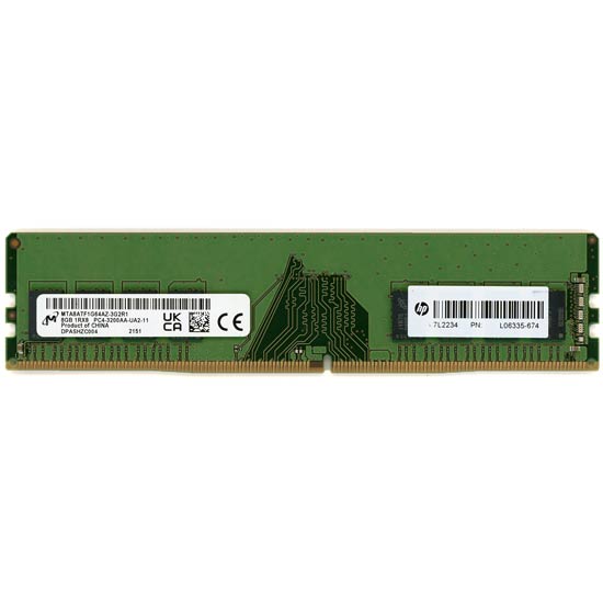 【中古】Micron　MTA8ATF1G64AZ-3G2R1　DDR4 PC4-3200AA 8GB