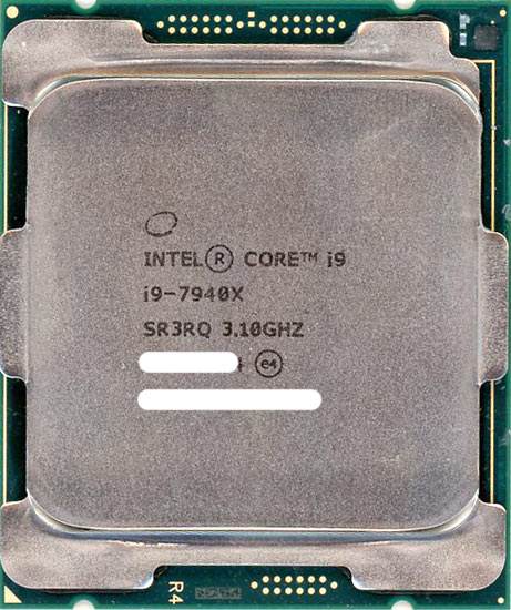 【中古】Core i9 7940X　3.1GHz LGA2066　SR3RQ