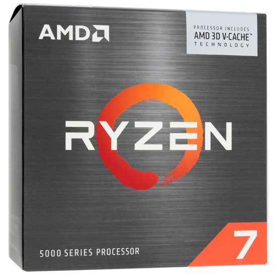 【中古】AMD　Ryzen 7 5700X3D 100-100001503WOF　3.0GHz Socket AM4 元箱あり