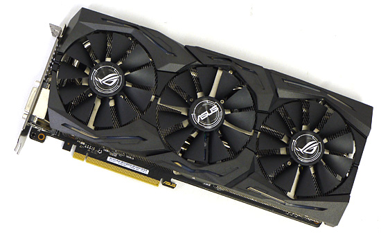 【中古】ASUS製グラボ　ROG STRIX-GTX1080-8G-GAMING　PCIExp 8GB