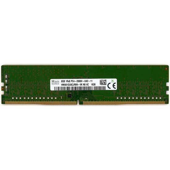 【中古】SK hynix製　HMA81GU6CJR8N-VK N0 AC　DDR4 PC4-2666V 8GB