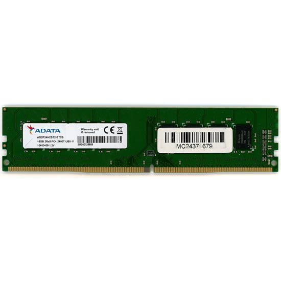 【中古】ADATA　デスクトップ用 AO2P24HCST2-BTCS　DDR4 PC4-2400T 16GB