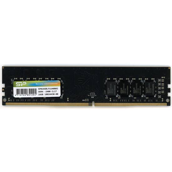 【中古】Silicon Power　デスクトップ用 SP016GBLFU240B02　DDR4 PC4-19200 16GB