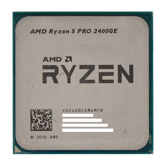 【中古】AMD　Ryzen 5 PRO 2400GE YD240BC6M4MFB　3.2GHz SocketAM4