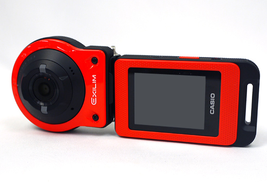 【中古】CASIO　EXILIM EX-FR10EO　オレンジ　1400万画素　本体のみ