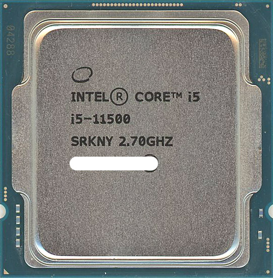 【中古】Core i5 11500　2.7GHz 12M LGA1200　SRKNY