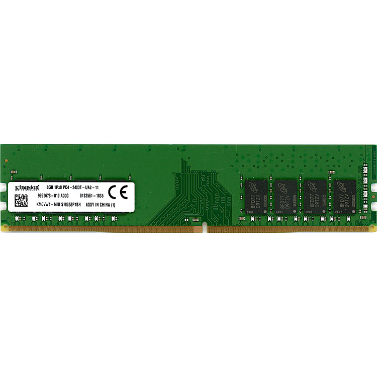 【中古】Kingston　デスクトップ用 KM0VW4-MID　DDR4 PC4-2400T 8GB