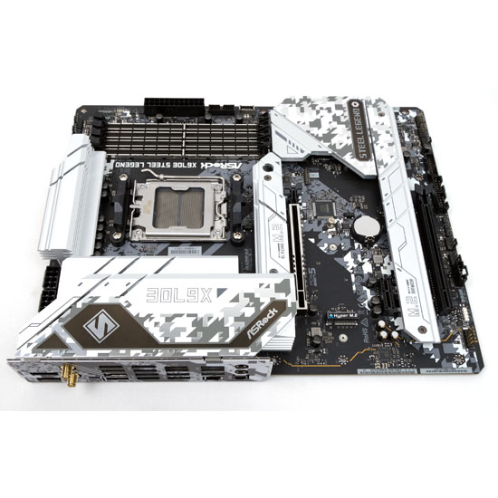【中古】ASRock製 ATXマザーボード　X670E Steel Legend　SocketAM5